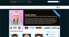 Desktop Screenshot of expertconnectionpr.com